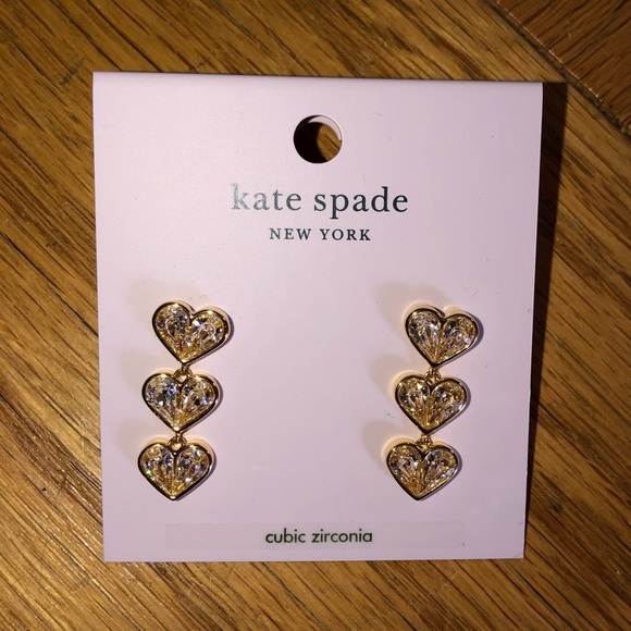 Kate Spade Heart Earrings